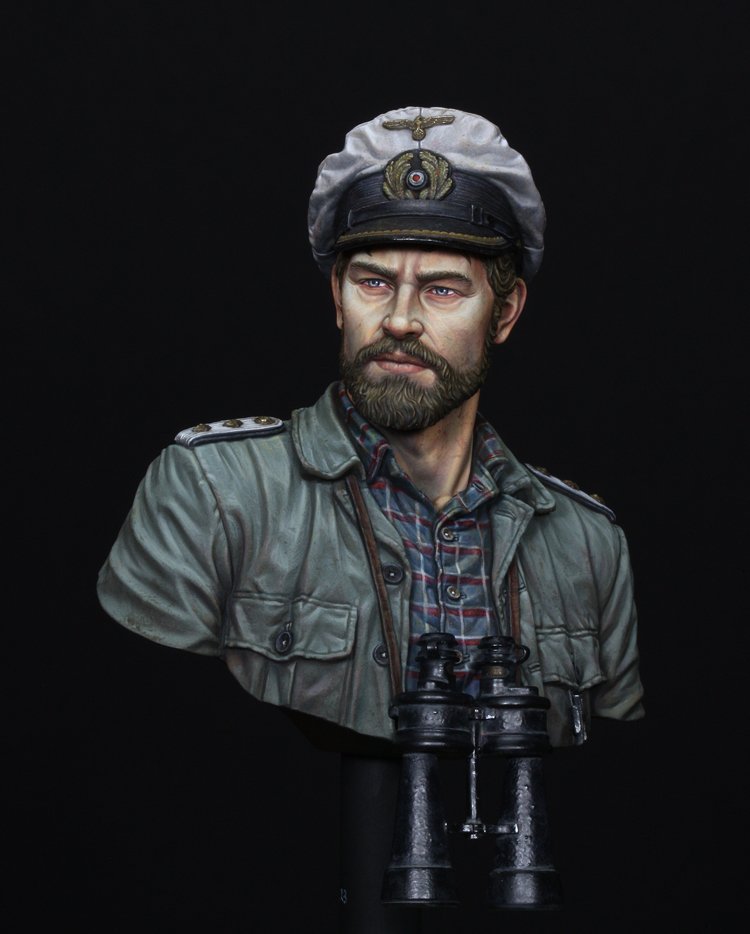 1/10 "Sea Wolf" WWII German U-Boat Commander - Click Image to Close