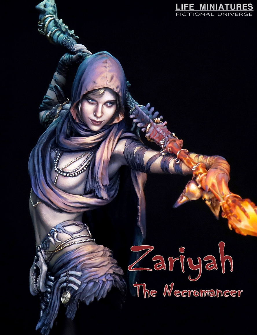 1/12 Zariyah, The Necromancer - Click Image to Close