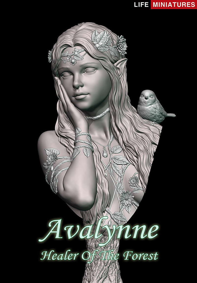 1/10 Avalynne, Healer Of The Forest - Click Image to Close