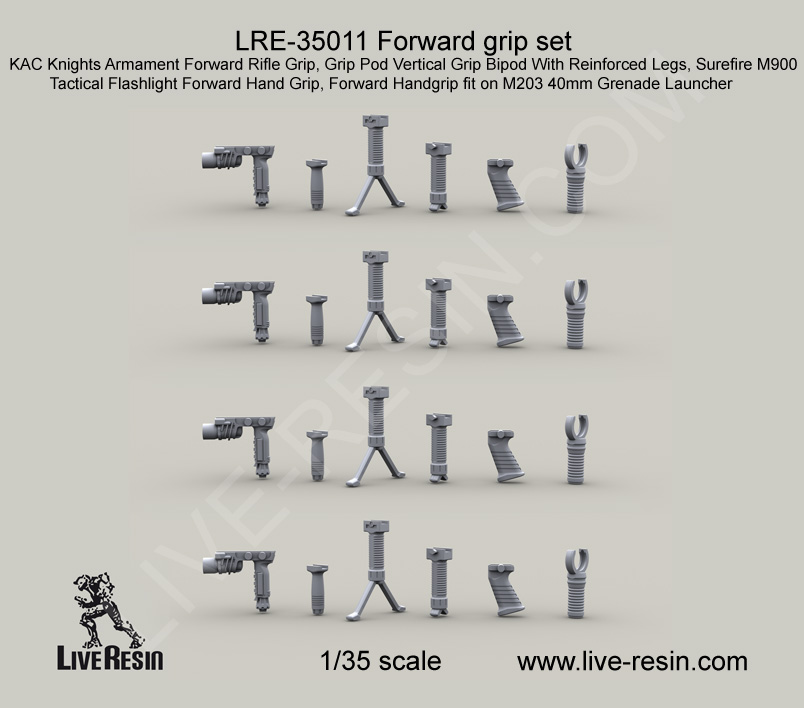 1/35 Forward Grip Set - Click Image to Close