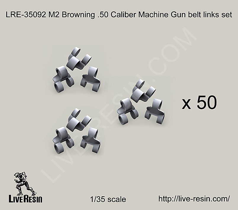 1/35 M2 Browning Cal.50 MG Belt Links Set - Click Image to Close