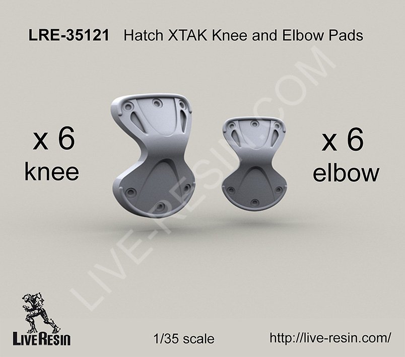 1/35 X-Tak Knee and Elbow Pads - Click Image to Close