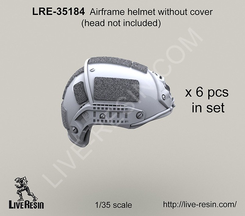 1/35 Airframe Helmet without Helmet Cover - Click Image to Close