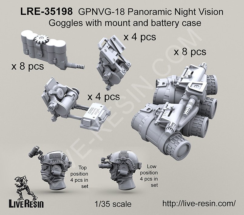 1/35 GPNVG-18 Panoramic Night Vision Goggles - Click Image to Close