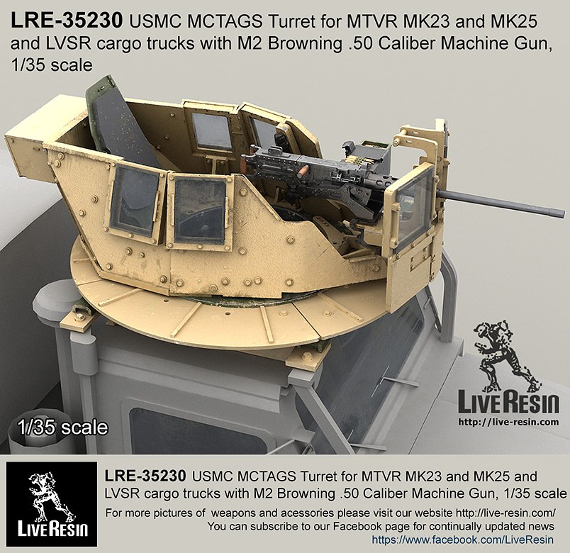 1/35 MCTAGS - Marine Corps Transparent Armored Gun Shield #4 - Click Image to Close