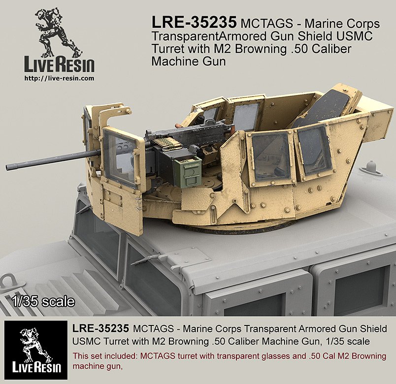 1/35 MCTAGS - Marine Corps Transparent Armored Gun Shield #9 - Click Image to Close