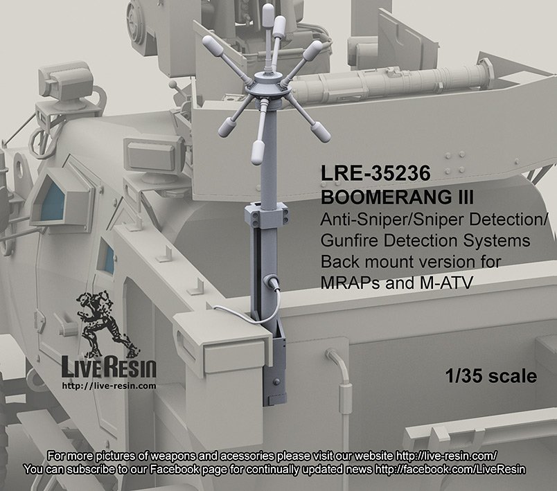 1/35 Boomerang III Anti-Sniper/Gunfire Detection Systems #1 - Click Image to Close
