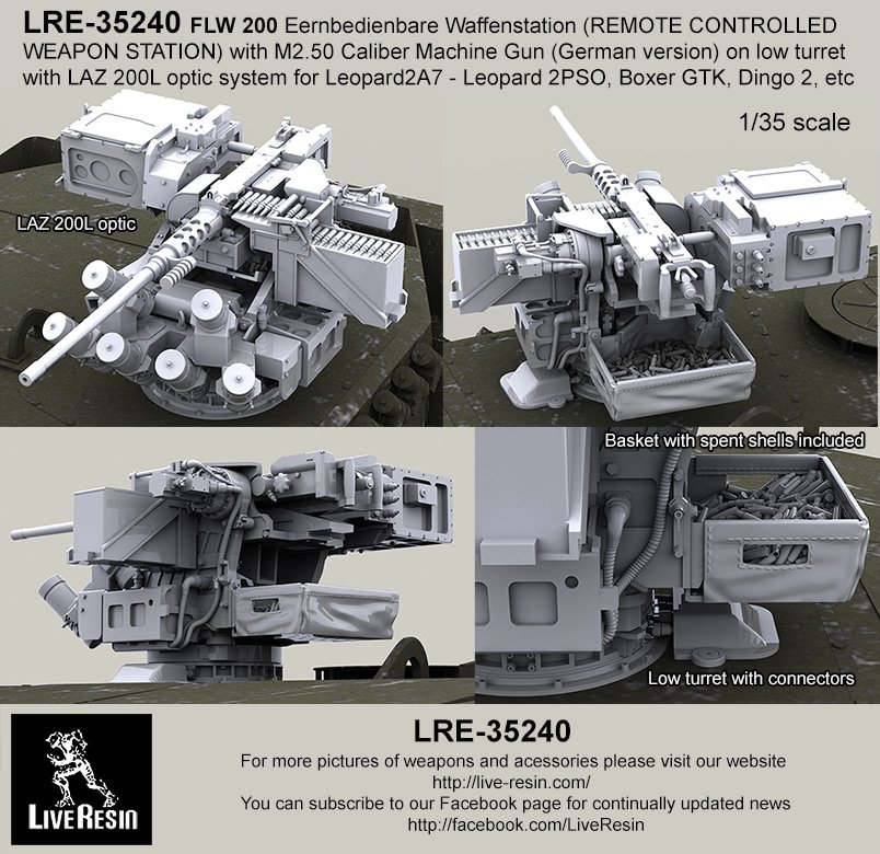 1/35 FLW 200 Eernbedienbare Waffenstation (M2 Cal.50 MG) #1 - Click Image to Close