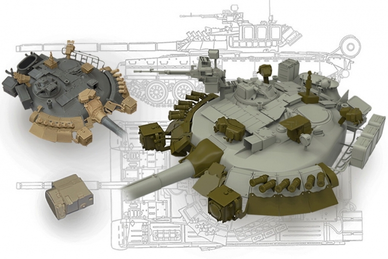 1/35 T-80UK Conversion Set - Click Image to Close
