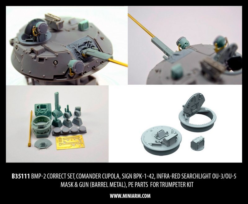 1/35 BMP-2 Correct Set #2 for Trumpeter - Click Image to Close