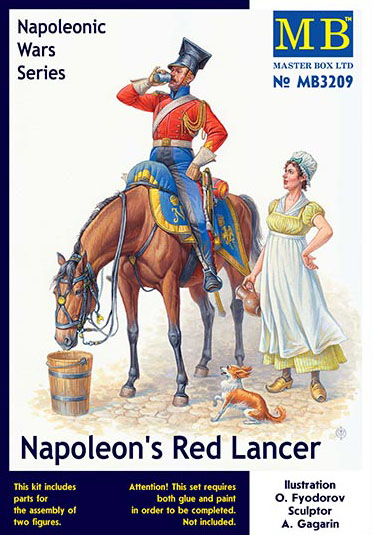 1/32 Napoleon's Red Lancer - Click Image to Close