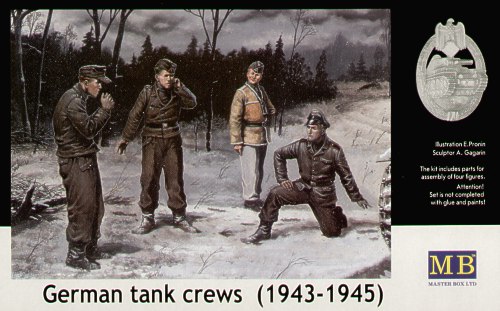 1/35 German Tank Crew 1943-1945 - Click Image to Close