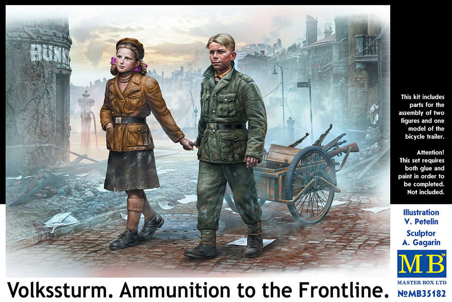 1/35 Volkssturm, Ammunition to the Frontline - Click Image to Close