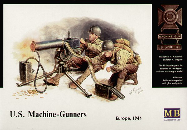 1/35 US Machine-Gunners, Europe 1944 - Click Image to Close