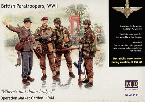 1/35 British Paratroopers, Operation Market Garden 1944 kit.1 - Click Image to Close