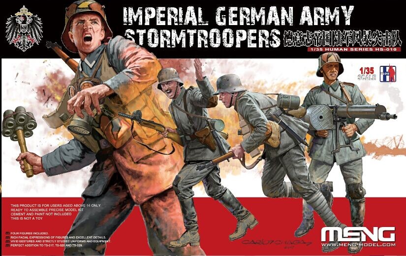 1/35 Imperial German Army Stormtroopers - Click Image to Close