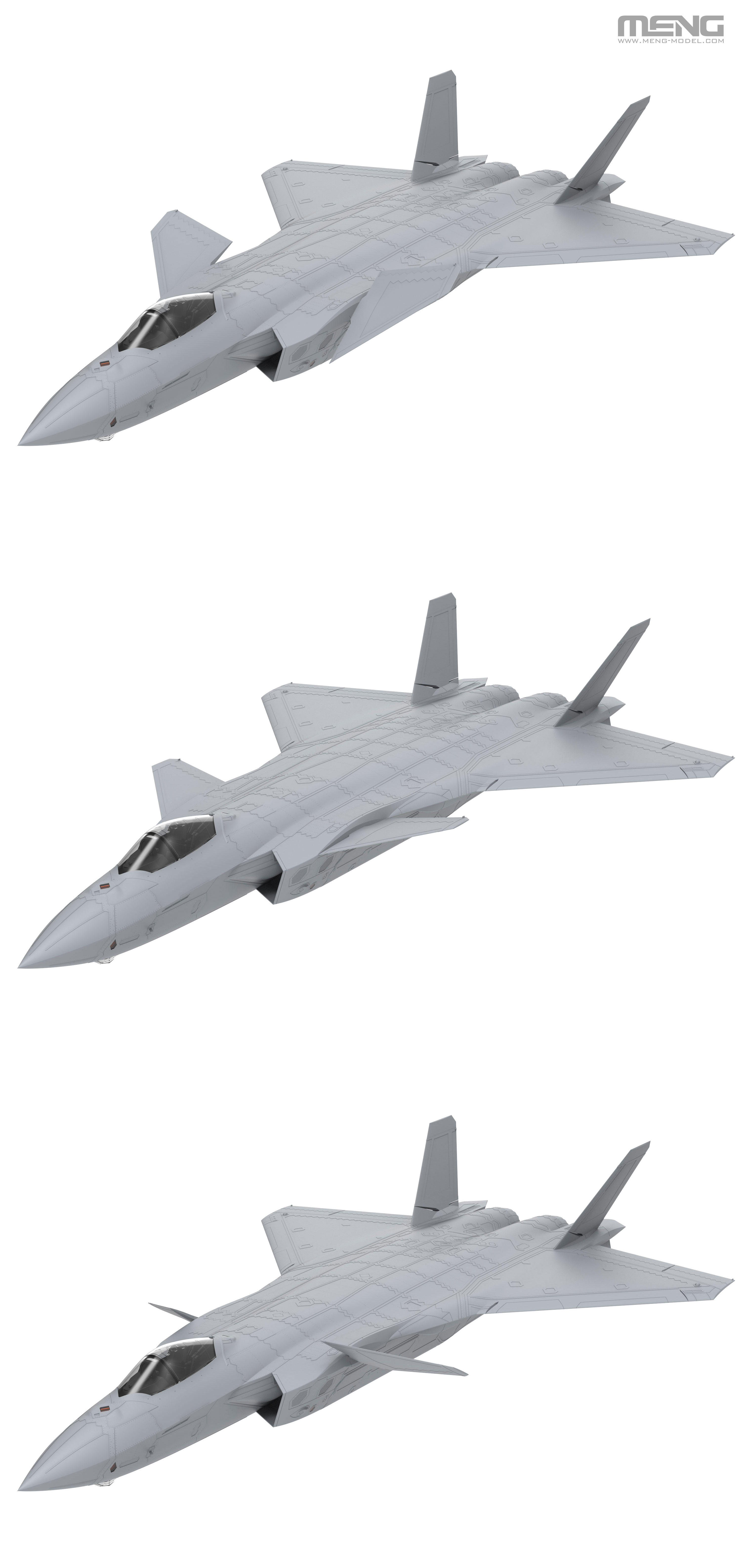 1/48 Chinese J-20 Stealth Fighter - Click Image to Close