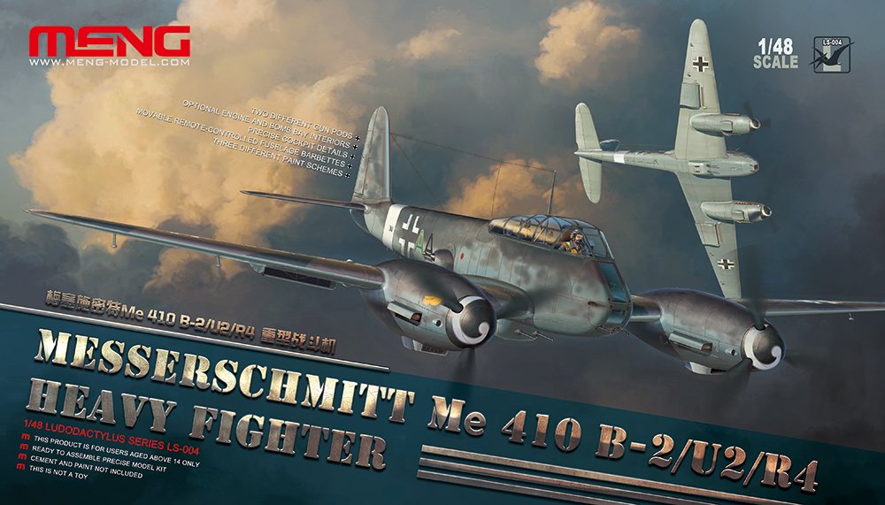 1/48 Messerschmitt Me410B-2/U2/R4 Heavy Fighter - Click Image to Close