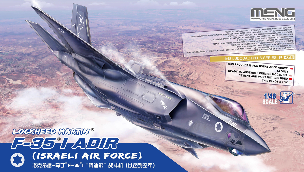1/48 F-35I Adir, Israeli Air Force - Click Image to Close