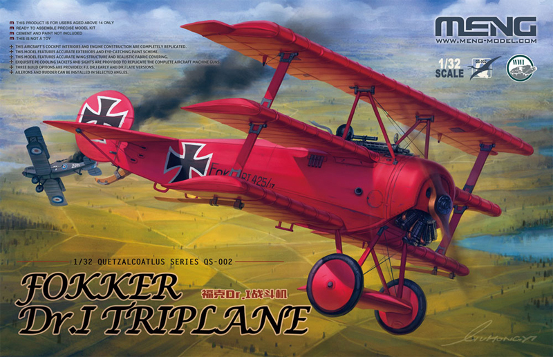 1/32 Fokker Dr.I Triplane - Click Image to Close