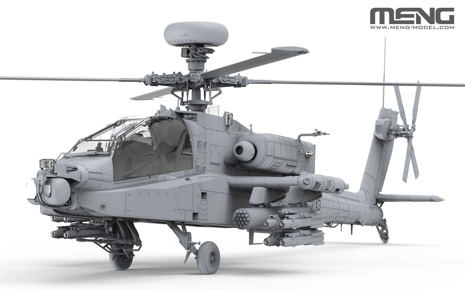 1/35 Boeing AH-64D Apache Longbow Heavy Attack Helicopter - Click Image to Close
