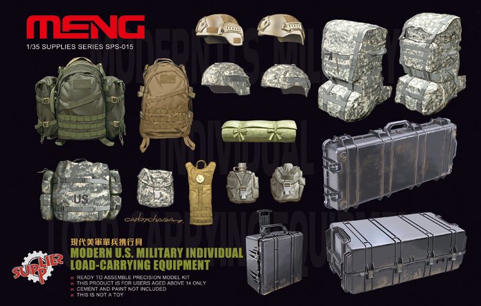 1/35 Modern US Military Individual Load-Carrying Equipment - Click Image to Close