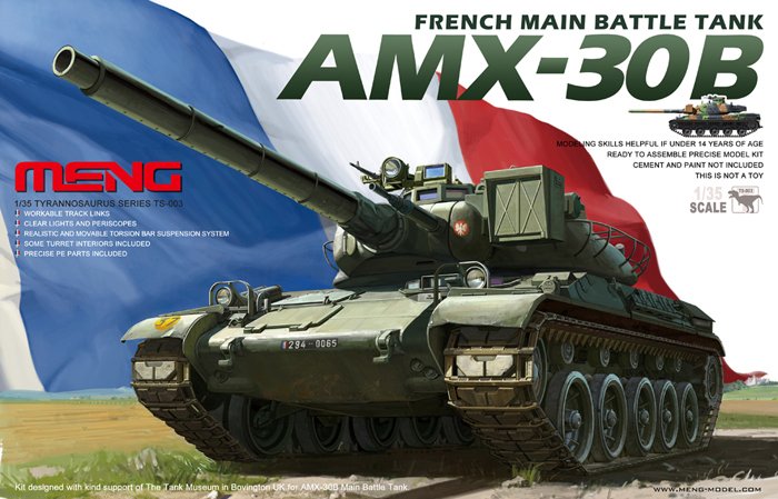 1/35 French Main Battle Tank AMX-30B - Click Image to Close
