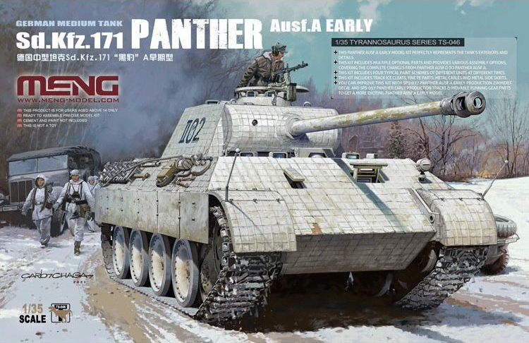 1/35 Sd.Kfz.171 Panther Ausf.A Early Production - Click Image to Close