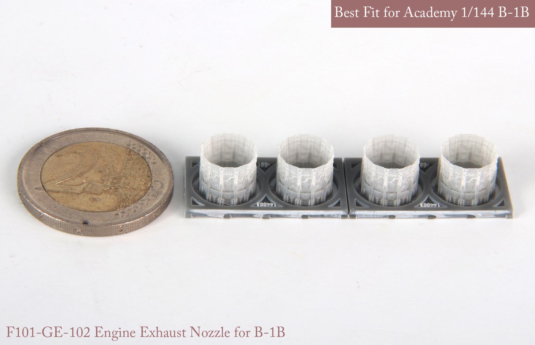 1/144 B-1B Exhaust Nozzle Set (Opened) for Academy - Click Image to Close