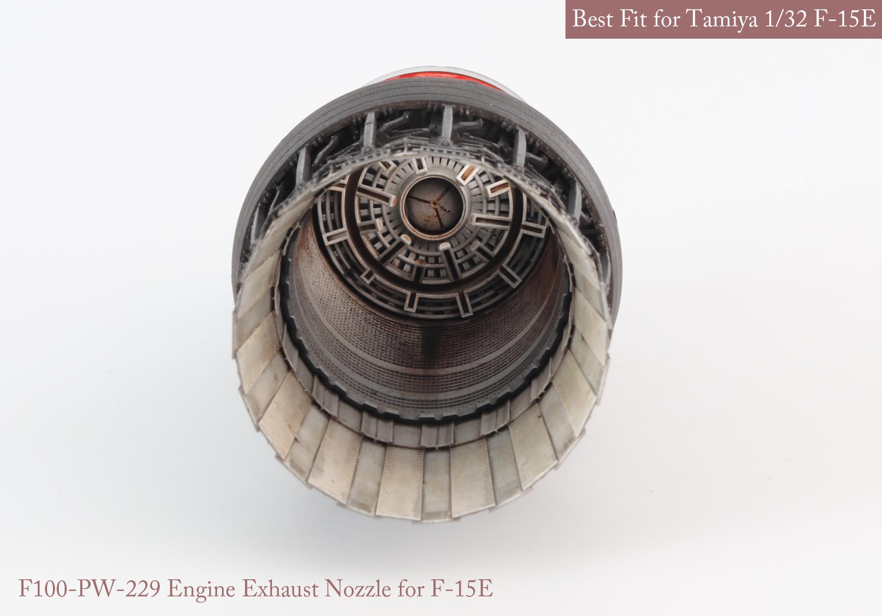 1/32 F-15C/D/E/K P&W Nozzle & Burner (Opened) for Tamiya - Click Image to Close
