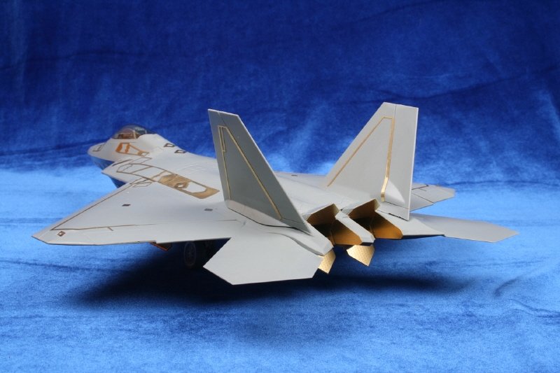 1/48 F-22 Raptor Detail Up Parts Set.A for Academy - Click Image to Close