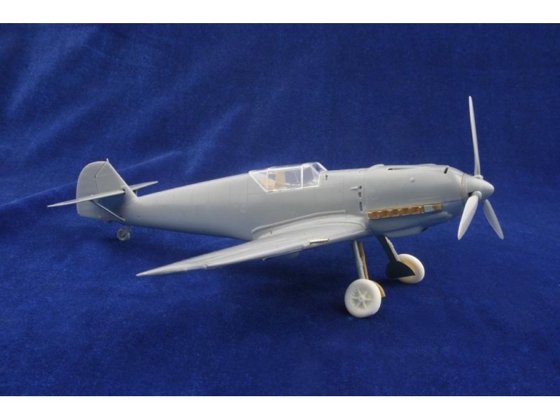 1/48 Messerschmitt Bf109E Detail Up Parts for Hasegawa - Click Image to Close