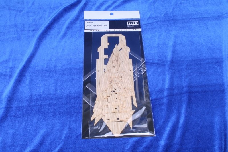 1/350 HMS Hood Wooden Deck for Trumpeter - Click Image to Close
