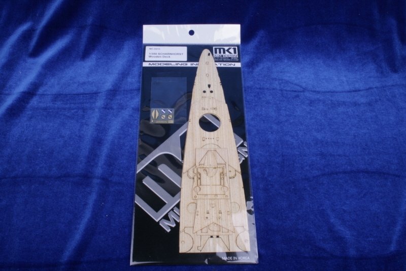 1/350 German Scharnhorst Wooden Deck for Dragon - Click Image to Close