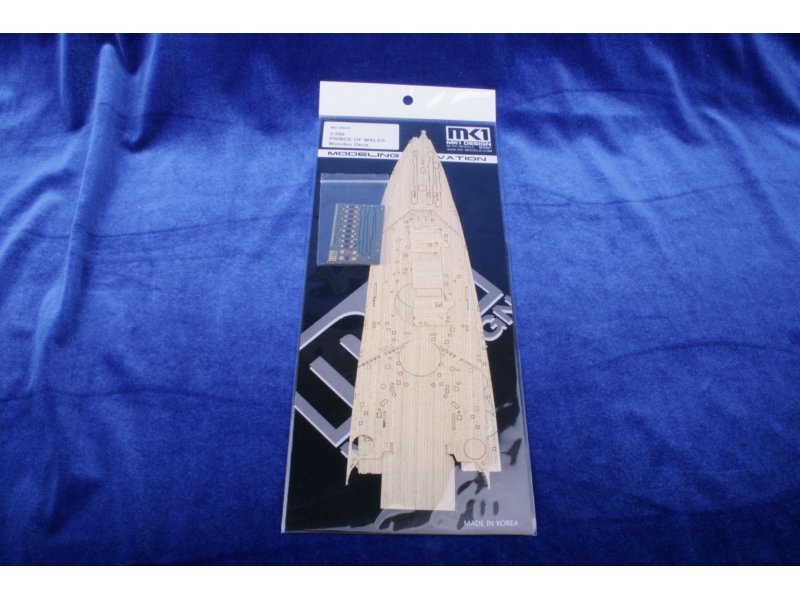 1/350 HMS Prince of Wales Wooden Deck for Tamiya - Click Image to Close