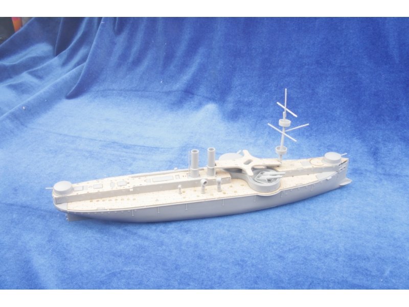 1/350 Imperial Chinese Navy "Chen Yuen" Wooden Deck for Bronco - Click Image to Close