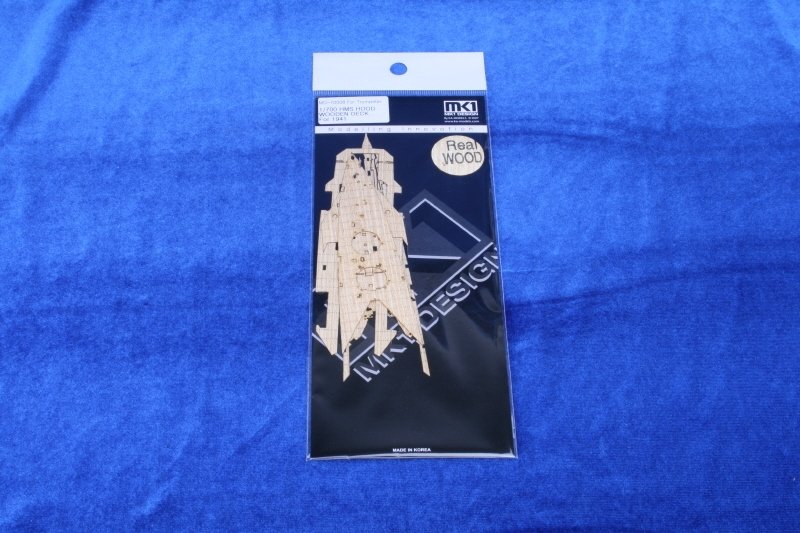 1/700 HMS Hood 1941 Wooden Deck for Trumpeter - Click Image to Close