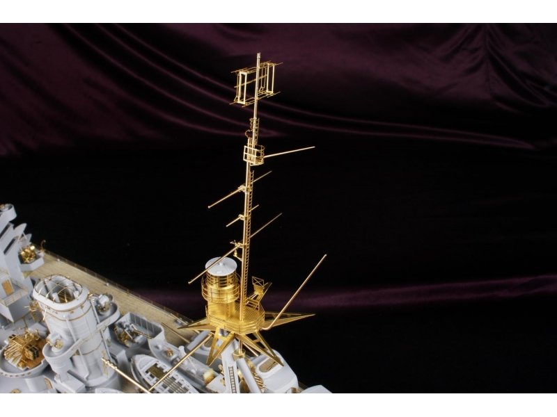 1/200 HMS Rodney Mast & Radar Set for Trumpeter - Click Image to Close