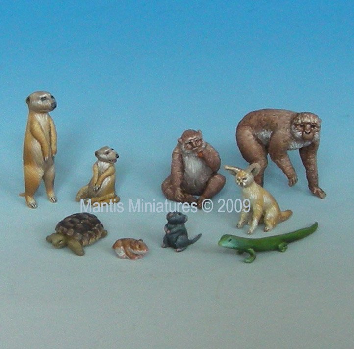 1/35 Animals - Set 1 (Mediterranean and African) - Click Image to Close