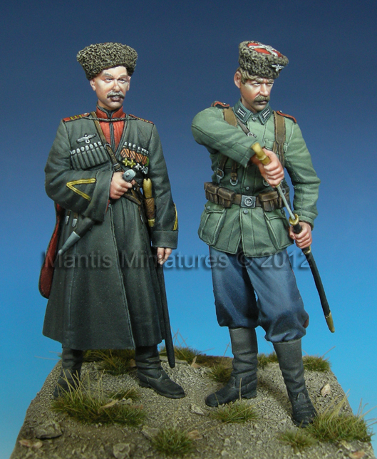 1/35 WWII German Cossacks - Click Image to Close