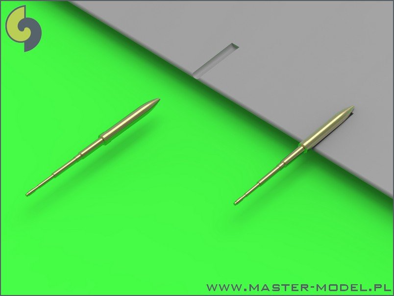 1/48 Static Dischargers for F-16 (16 pcs + 2 spare) - Click Image to Close