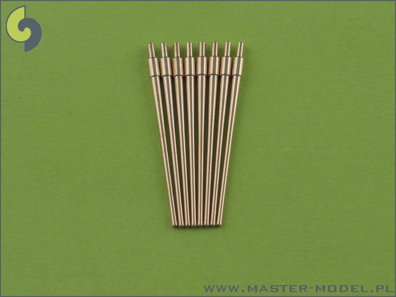 1/350 IJN Akizuki Class Destroyer 10cm L/65 Barrels (8 pcs) - Click Image to Close