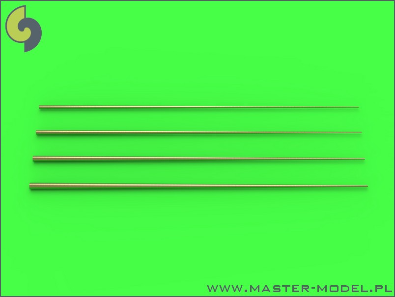 1/350 Tapered Masts #1 (Length 100mm, Diameters 1.2/1.5/1.8mm) - Click Image to Close