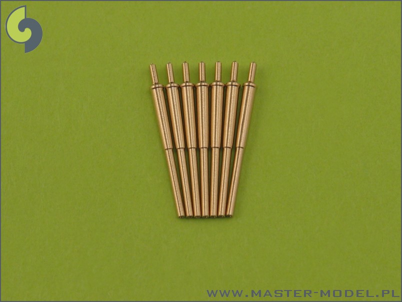 1/400 Bofors 12cm L/50 (4.7 inch) Barrels Mod.1934/1936 (7 pcs) - Click Image to Close