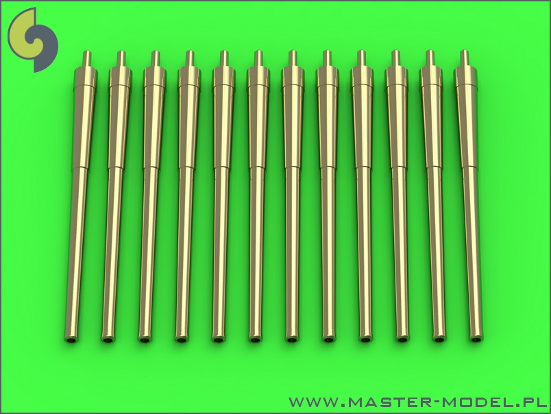 1/700 USN 356mm (14in) L/50 Barrels without Blastbags (12 pcs) - Click Image to Close