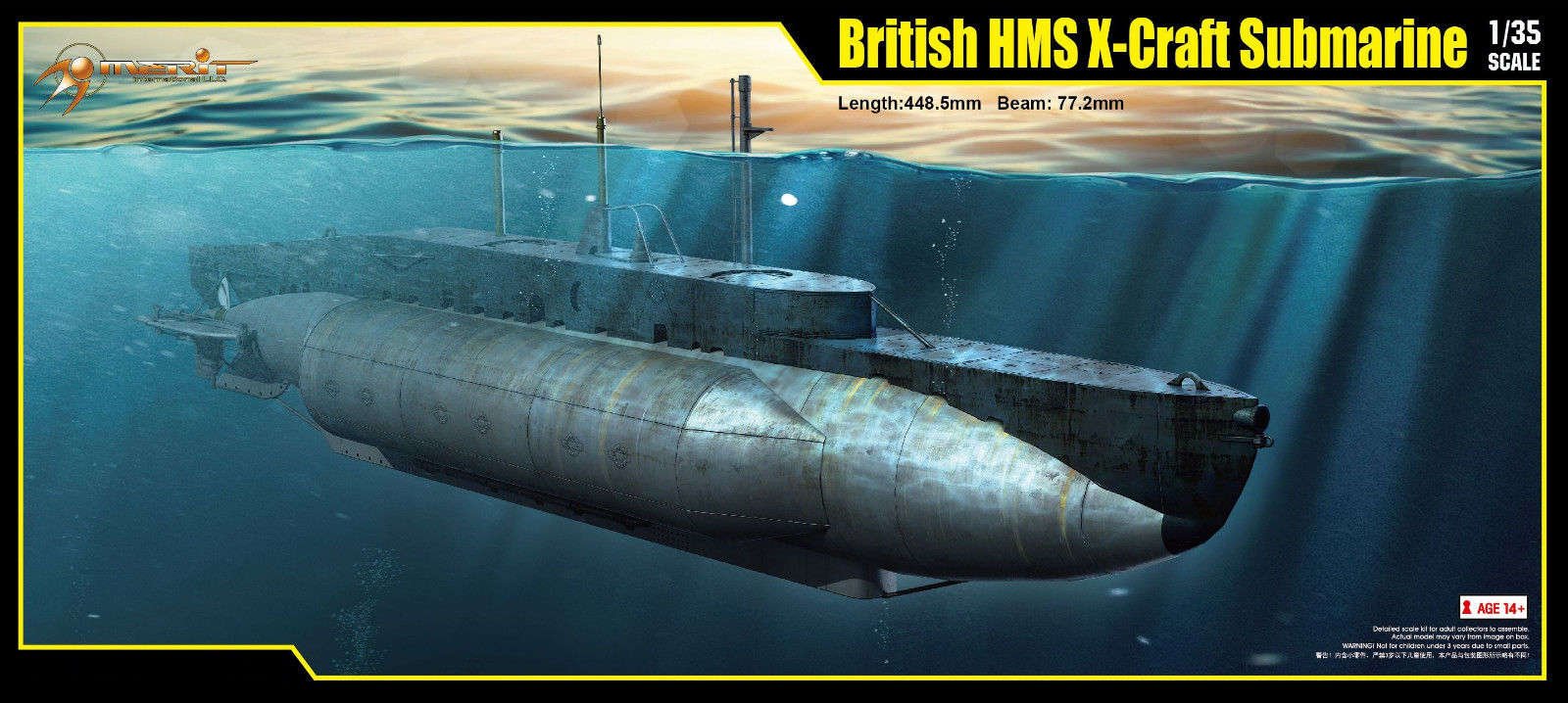 1/35 HMS X Craft Submarine - Click Image to Close