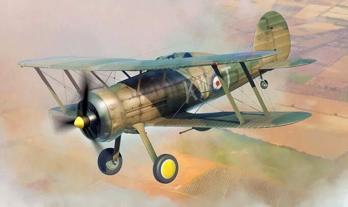 1/48 Gloster Gladiator MK.2 - Click Image to Close