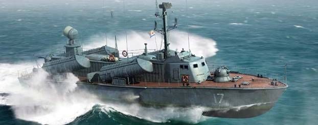 1/72 Russian Navy OSA Class Missile Boat, OSA-2 - Click Image to Close