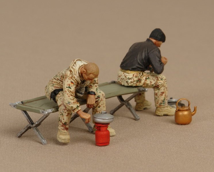 1/35 Modern German Soldier of the Bundeswehr in Camp (Part.1) - Click Image to Close