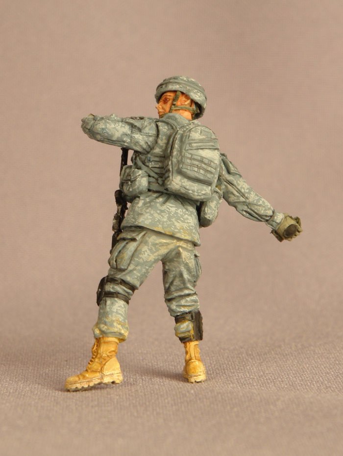 1/35 Modern US Soldier 2nd Infantry Division - Click Image to Close